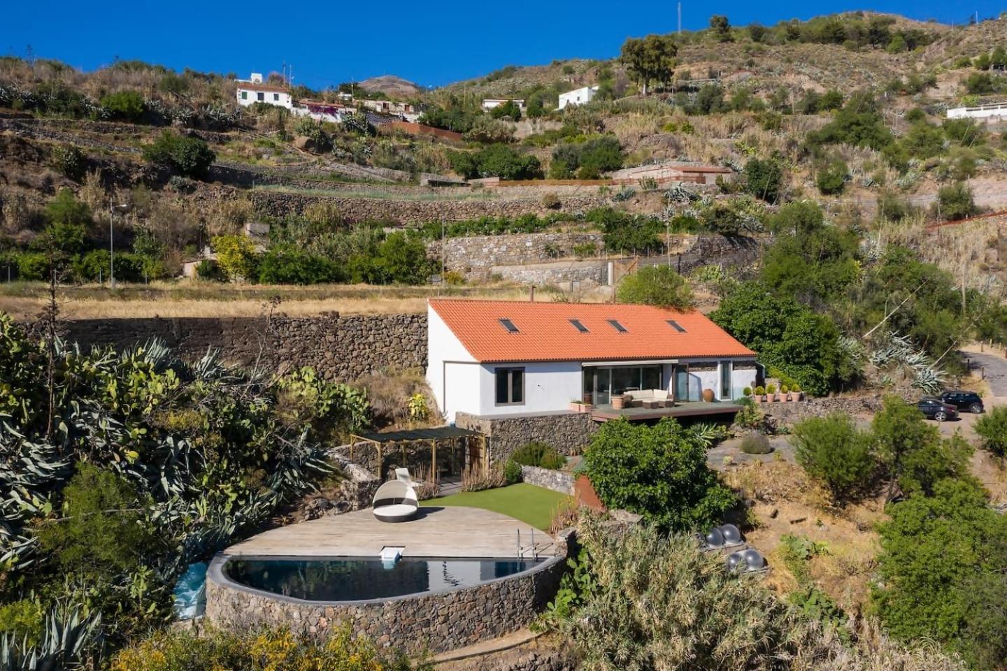 Finca En El Corazon De La Isla Tejeda  Esterno foto